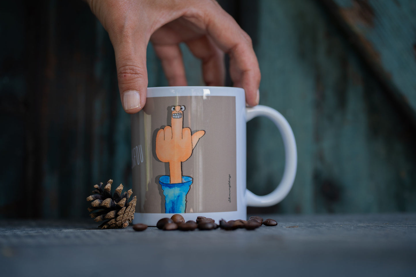 Keramiktasse #YuckFou